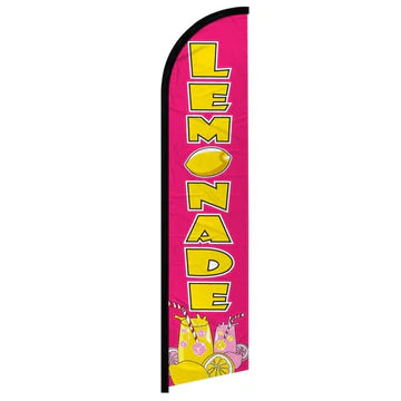 Feather banner, 11.2'x2.5' Lemonaide