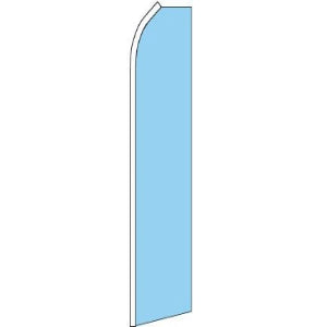 Solid Blue light Blade Banner 11.5'x2.5'