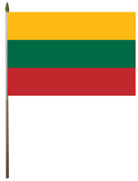 Lithuania Flag - detail view