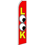 Look, Red Blade Banner 11.5'x2.5'