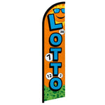 Feather banner, 11.2'x2.5' Lotto