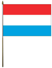 Luxembourg Flag - detail view
