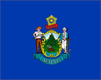 Maine State Flag