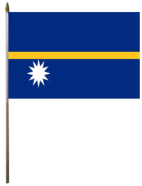 Nauru Flag - detail view