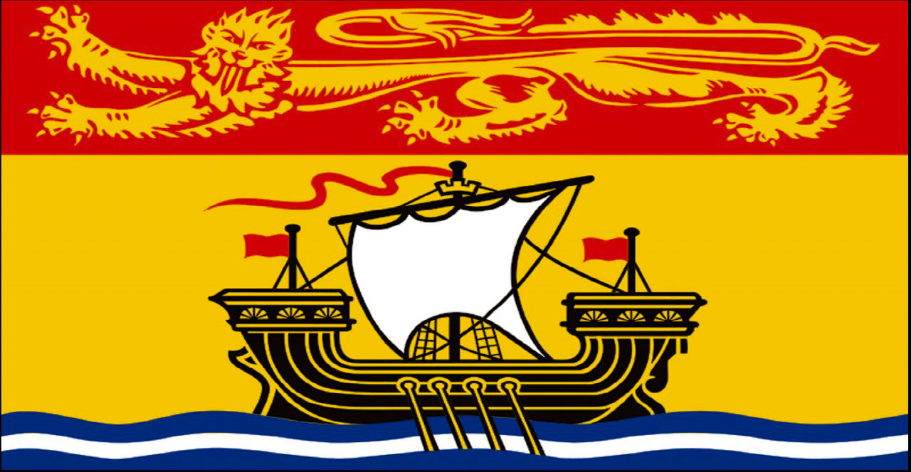New Brunswick Flags Printed nylon
