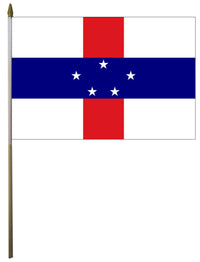 Netherlands Antilles Flag - detail view