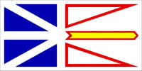 Newfoundland Flags Printed nylon Flag