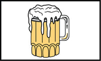 Beer Mug Red