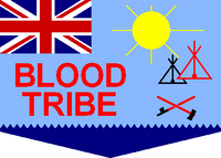 Blood Tribe Flag
