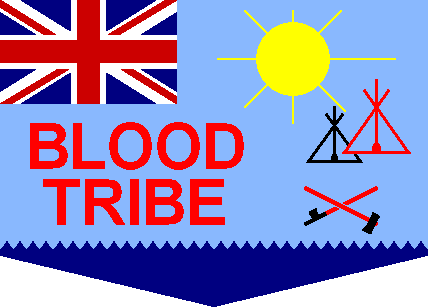 Blood Tribe Flag