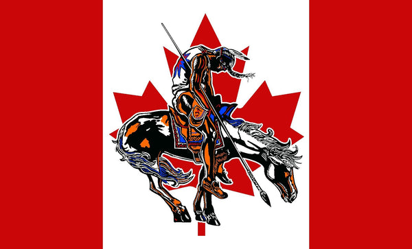 Canada, End Of Trail Flag
