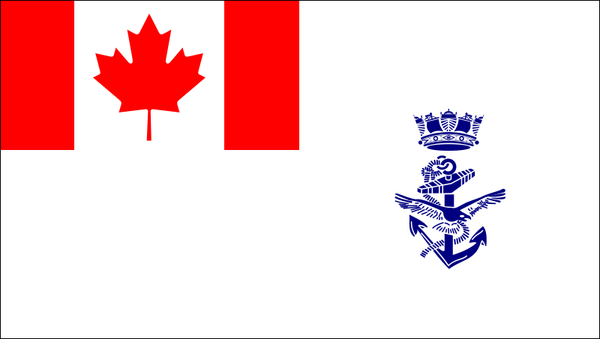 Canadian Navy Military Flag
