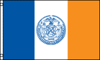 City Of New York State Flag
