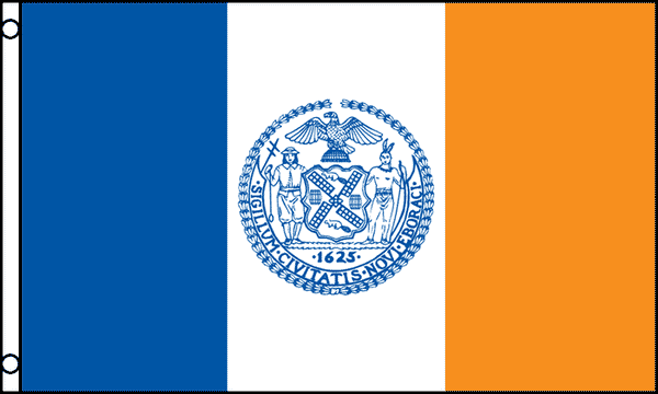 City Of New York State Flag