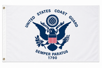 Coast Guard USA State Flag