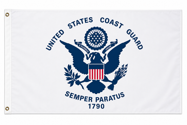 Coast Guard USA State Flag