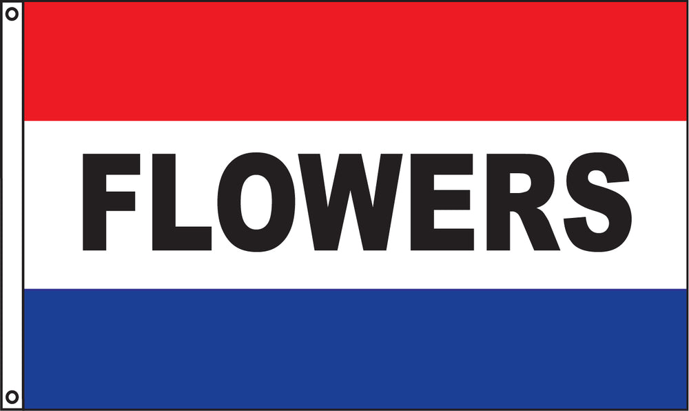 Flowers Message Flag
