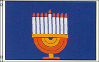 Hanuukah Flag