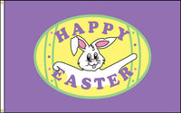 Happy Easter, Purple Flag