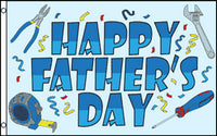 Happy Fathers Day Flag