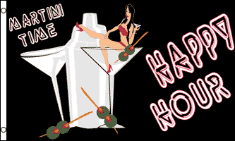 Happy Hour Flag