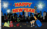 Happy New Year Flag