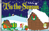 Xmas, T'is the Season House Flag