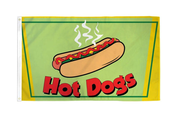 Hot Dogs Flag