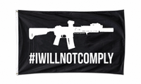 I Will Not Comply Flag