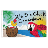 Its 5 Oclock Somewhere Flag