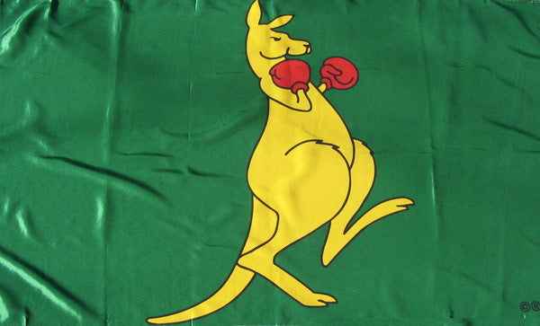 Kangaroo Boxing Flag