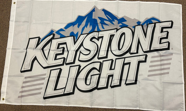 Keystone Light Beer Flag