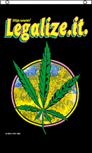 Marijuana, Legalize It Flag