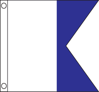 Marine, Alpha Military Flag