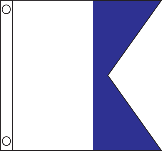 Marine, Alpha Military Flag