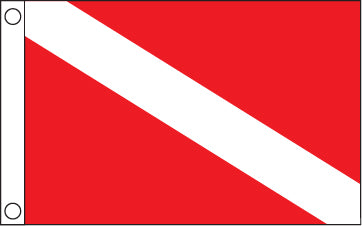 Marine, Diver Military Flag
