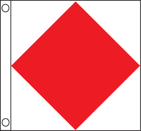 Marine, Foxtrot Military Flag