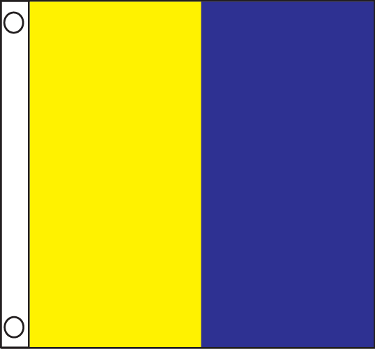 Marine, Kilo Military Flag