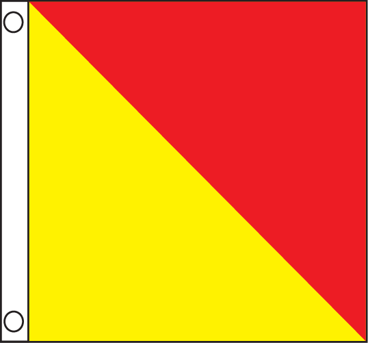 Marine, Oscar Military Flag