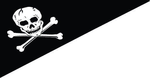 Marine, Pirate Bow Military Flag