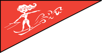 Marine, Ski Queen Bow Military Flag