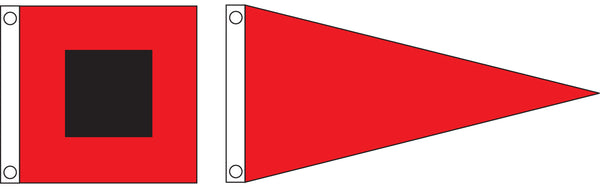 Marine, Storm Warning Set Military Flag