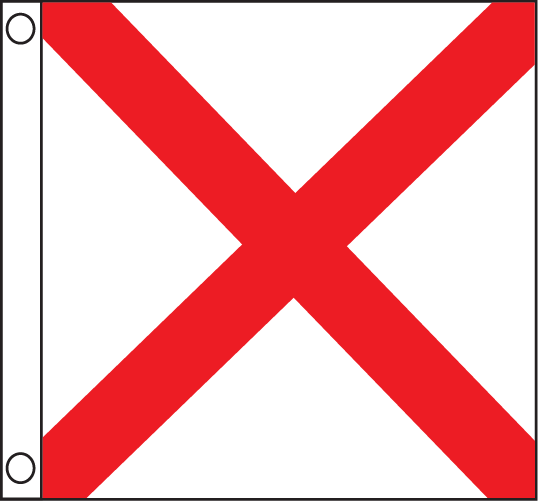 Marine, Victor Military Flag