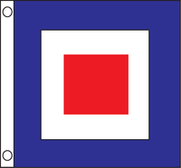 Marine, Whiskey Military Flag