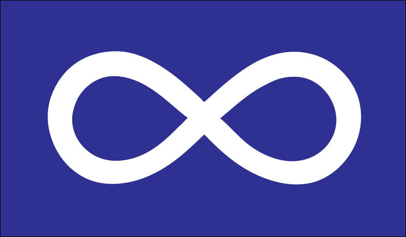 Metis, Blue Flag