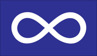 Metis, Blue Flag