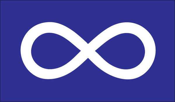 Metis, Blue Flag