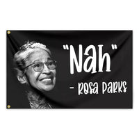 Nah Rosa Parks Wall Flag
