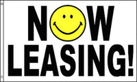 Now Leasing Smile Flag
