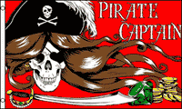 Pirate, Captain, Woman Flag